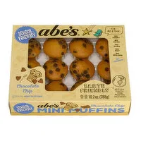 Abe's Chocolate Chip Mini Muffins, 12 Pack, 10.2 Ounce