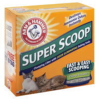 Arm & Hammer Clumping Litter, Super Scoop, 20 Pound