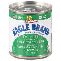 Eagle Brand Borden Condensed Milk, Fat Free, Sweetened, 14 Ounce