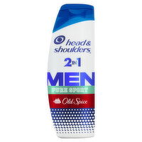 Head & Shoulders Men Mens 2 in 1 Dandruff Shampoo and Conditioner, Old Spice Pure Sport, 20.7 oz, 20.7 Ounce