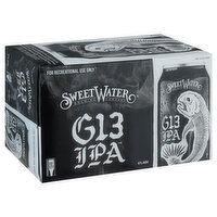 Sweet Water Brewing Company Beer, G13 IPA, 6 Each