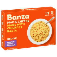 Banza Mac & Cheese, Elbows + Classic Cheddar, 11 Ounce