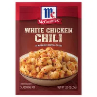 McCormick White Chicken Chili Seasoning Mix, 1.25 Ounce