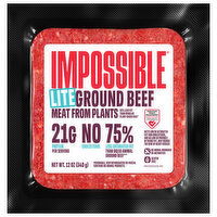 Impossible Ground Beef, Lite, 12 Ounce