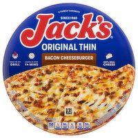 Jack's Original Thin Bacon Cheeseburger Pizza, 15 Ounce