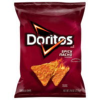 Doritos Spicy Nacho Flavored Tortilla Chips, 2.75 Ounce