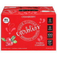 Carbliss Cranberry Vodka Cocktail, 12 Each