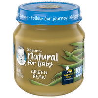 Gerber Natural for Baby Green Bean, Natural for Baby, 4 Ounce