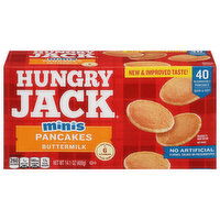 Hungry Jack Pancakes, Buttermilk, Minis, 40 Each