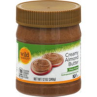 Wild Harvest Almond Butter, Creamy, 12 Ounce