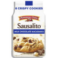 Pepperidge Farm® Sausalito® Crispy Milk Chocolate Macadamia Nut Cookies, 7.2 Ounce