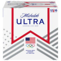 Michelob Ultra Superior Light Beer, 12 Each