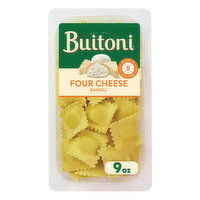 Buitoni Four Cheese Ravioli, Refrigerated Pasta, 9 Ounce