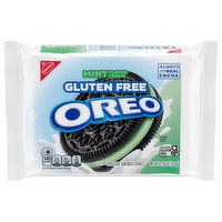 Oreo Gluten Free Mint Flavor Creme Chocolate Sandwich Cookies, 12.47 Ounce