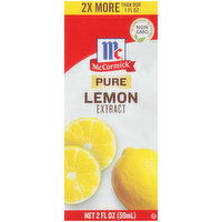 McCormick Pure Lemon Extract, 2 Fluid ounce