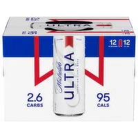 Michelob Ultra Beer, Superior Light, 12 Each