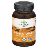 Organic India Turmeric Formula, Vegetarian Caps, 90 Each