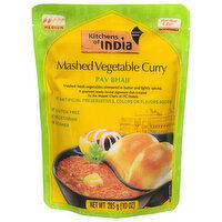 Kitchens of India Pav Bhaji Medium Mashed Vegetable Curry, 10 Ounce