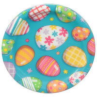 Party Creations Plates, Happy Eggster, 8 Each