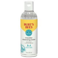 Burt's Bees Cleansing Water, Micellar, 3 in 1, 8 Fluid ounce