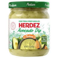 Herdez Medium Avocado Dip, 15 Ounce