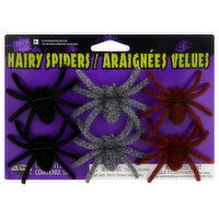 Fun World Hairy Spider, 6 Each