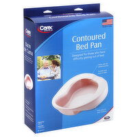 Carex Bed Pan, Contoured, 1 Each