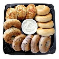 Cub Bagel with Cream Cheese Tray, 1 Each