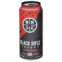 Black Rifle Coffee Company Zero Sugar Freedom Punch Energy Drink, 16 Fluid ounce