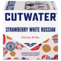 Cutwater Strawberry White Russian, 4 Each