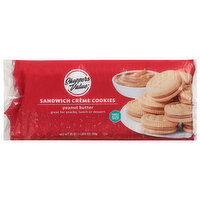 Shoppers Value Sandwich Creme Cookies, Peanut Butter, Family Size, 25 Ounce