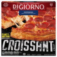 DiGiorno Pizza, Pepperoni, Croissant Crust, 25 Ounce