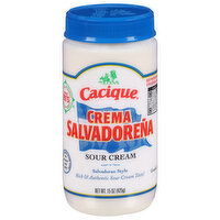 Cacique Salvadoran Style Crema Salvadorena Sour Cream, 15 Ounce