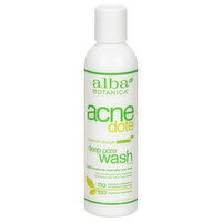 Alba Botanica Acne Dote Maximum Strength Deep Pore Wash, 6 Fluid ounce