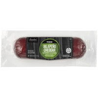 Essential Everyday Summer Sausage, Jalapeno, 8 Ounce