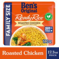 Ben's Original Ready Rice Rice, Roasted Chicken, Family Size, 17.3 Ounce