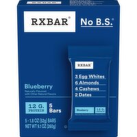 Rxbar Protein Bars, Blueberry, 9.1 Ounce