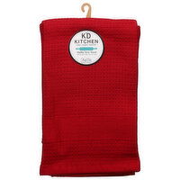 KD Kitchen Towel, Waffle Terr, Samba Red, 1 Each