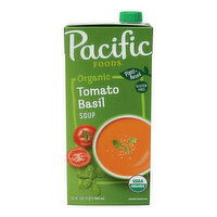 Pacific Foods Organic Tomato Basil Soup, 32 Fluid ounce