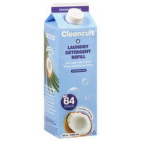 Cleancult Laundry Detergent Refill, Fragrance Free, 32 Ounce