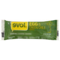 evol. Burrito, Egg & Green Chile, 6 Ounce