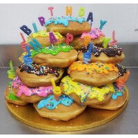 Cub Celebration/Happy Birthday Donut Cake, 1 Each