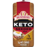 Brownberry Superior Keto Seeded Bread, 20 oz, 20 Ounce