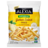 Alexia Fries, with a Touch of Sea Salt, Organic, Yukon Select, 15 Ounce