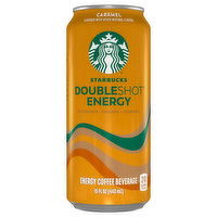 Starbucks Energy Coffee Beverage, Caramel, Doubleshot, 15 Fluid ounce