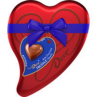 Dove DOVE Assorted Valentine's Day Milk Chocolate Truffle Candy, 2.27 Oz Heart Tin , 2.72 Ounce