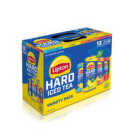 Lipton Hard Iced Tea, Variety Pack, 12 Cans, 144 Fluid ounce