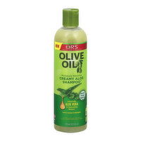 ORS Olive Oil Shampoo, Creamy Aloe, Moisture Restore, 370 Millilitre