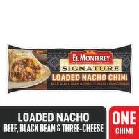 El Monterey Signature Chimichangas, Loaded Nacho, 4.8 Ounce