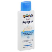 Aquaphor Baby Wash & Shampoo, Gentle, 2 In 1 Formula, 8.4 Ounce